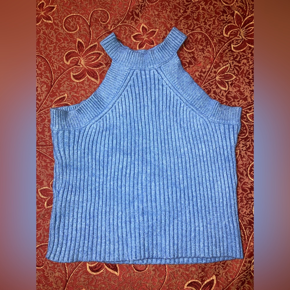High neck crop top